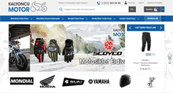 Desktop Screenshot of kalyoncumotor.com